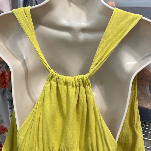 Lime Green Indah Viscose Romper - Picture 6 of 11